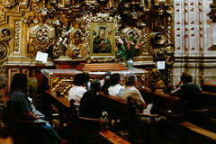L'Eglise Santa-Prisca de Taxco - Intérieur