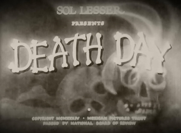 « Le jour des morts » / « Death Day » par Sergei Eisenstein en 1934